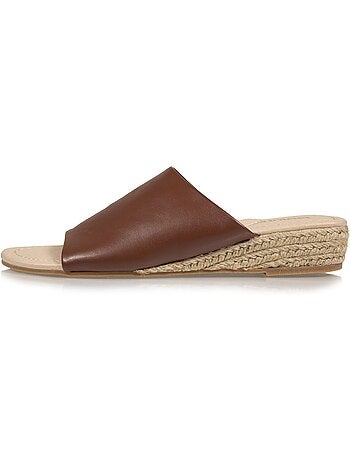 Mules à talon 3 cm bandeau