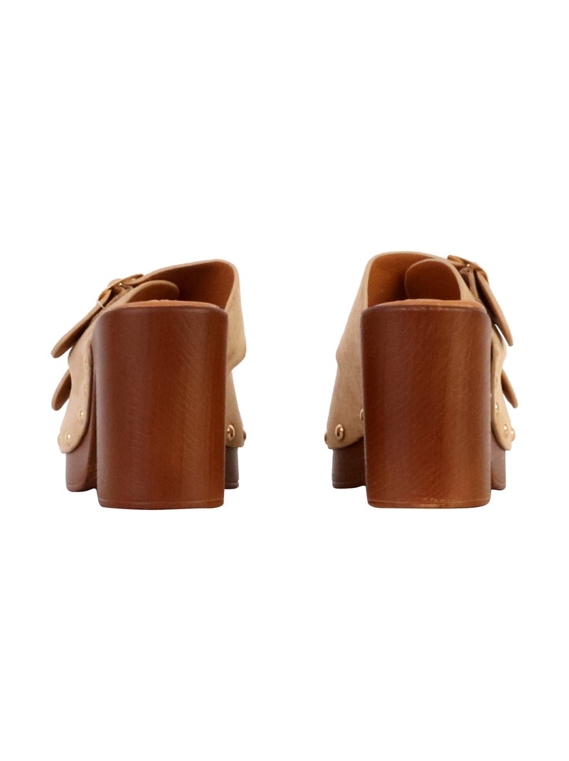 Mules à Talon à Enfiler Joia Multicolore - Kiabi