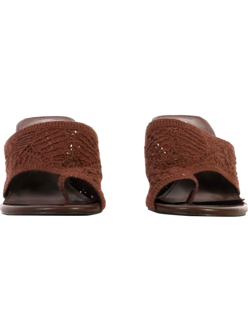 Mules à Talon Joia Marron - Kiabi