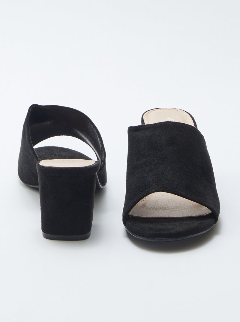 Mules à talons NOIR - Kiabi