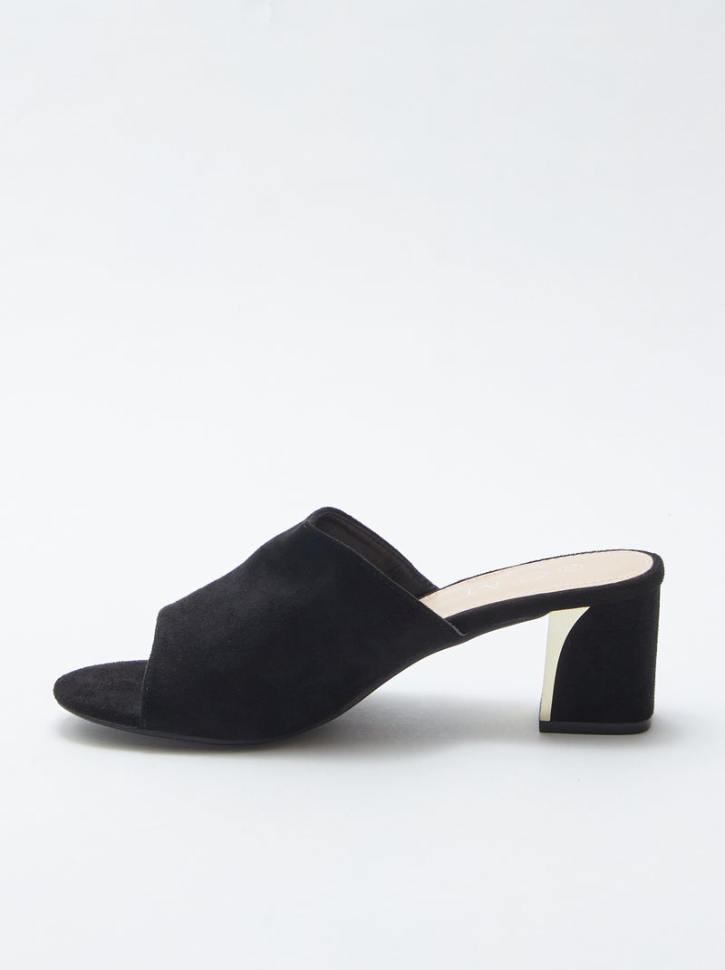 Mules à talons NOIR - Kiabi