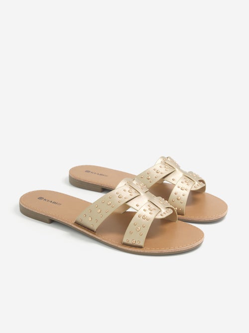 Mules avec brides cloutées - Kiabi Mules avec brides cloutées - Kiabi