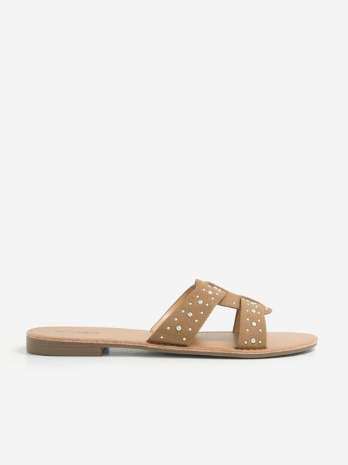 Mules avec brides cloutées - Kiabi Mules avec brides cloutées - Kiabi