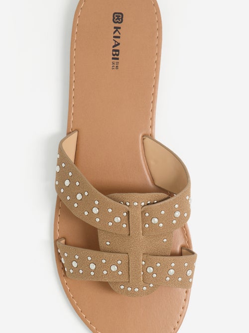Mules avec brides cloutées - Kiabi Mules avec brides cloutées - Kiabi