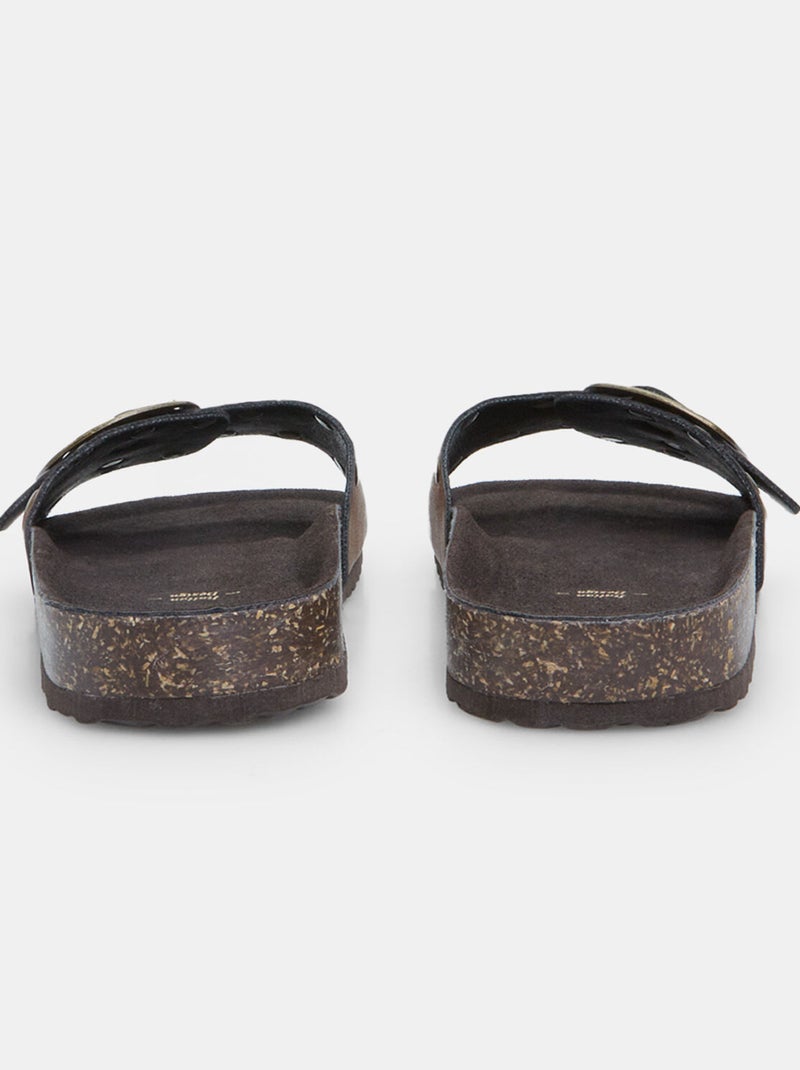Mules avec clous BATA Marron - Kiabi