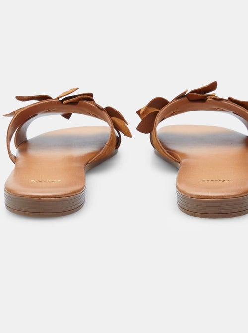 Mules avec décoration florale BATA - Kiabi