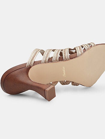 Mules avec talon de 8 cm BATA
