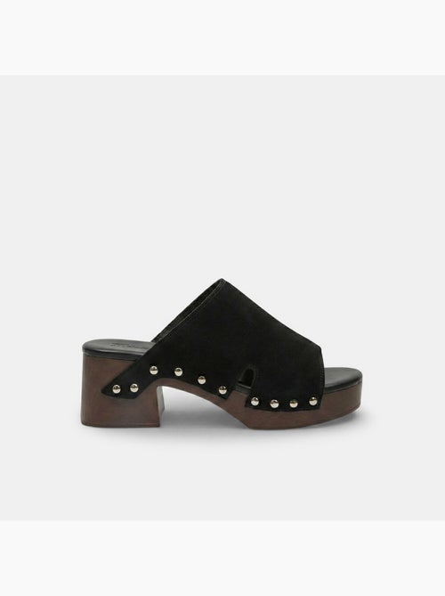 Mules avec talon et bride Bata - Kiabi