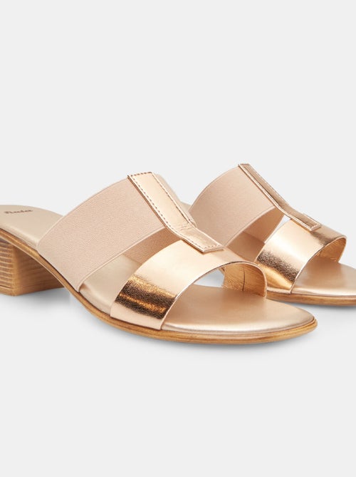 Mules avec talon midi BATA - Kiabi