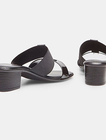 Mules avec talon midi BATA