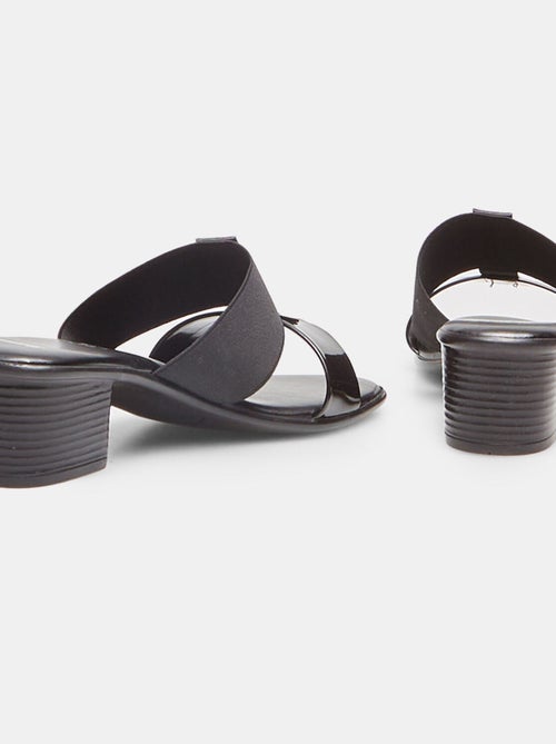 Mules avec talon midi BATA - Kiabi