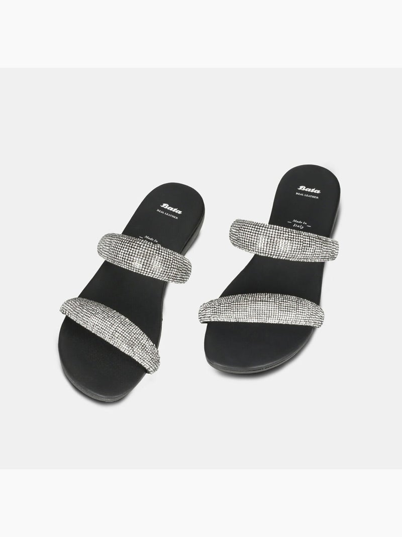 Mules BATA Argent - Kiabi