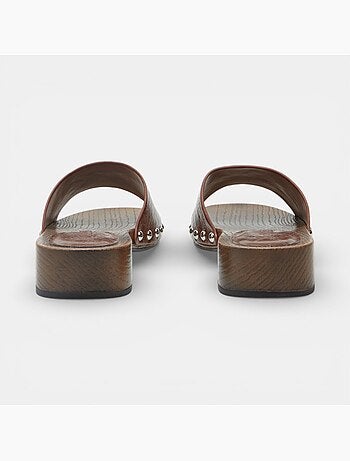 Mules Bata avec bride