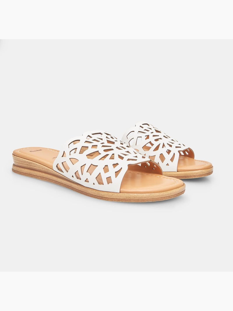 Mules Bata Blanc - Kiabi