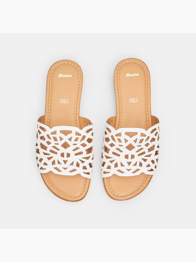 Mules Bata Blanc - Kiabi