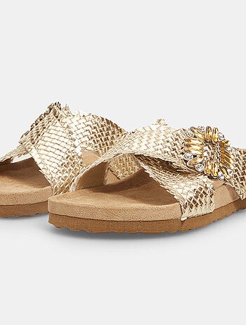 Mules Bata Red Label avec applications bijoux