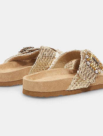 Mules Bata Red Label avec applications bijoux