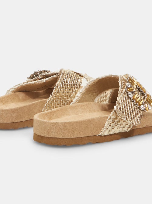 Mules Bata Red Label avec applications bijoux - Kiabi