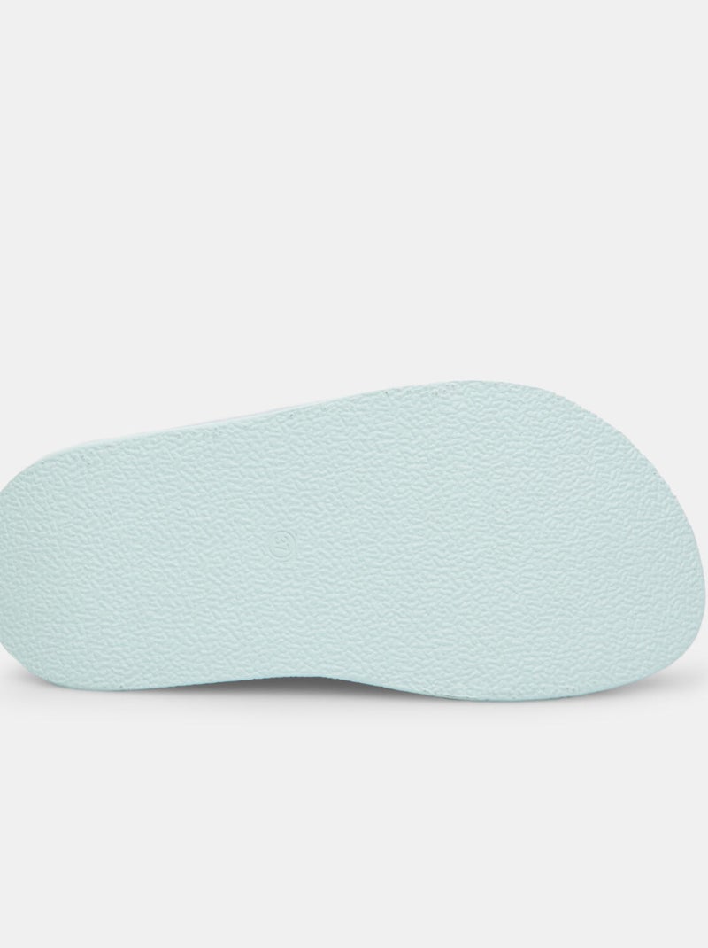 Mules Bata Red Label avec plateforme 3 cm Bleu - Kiabi