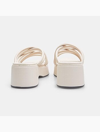 Mules Bata Red Label avec plateforme de 5 cm