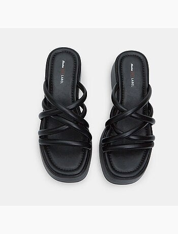 Mules Bata Red Label avec plateforme de 5 cm