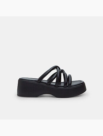 Mules Bata Red Label avec plateforme de 5 cm