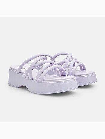 Mules Bata Red Label avec plateforme de 5 cm