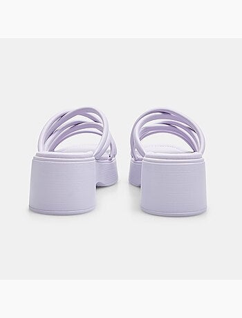 Mules Bata Red Label avec plateforme de 5 cm