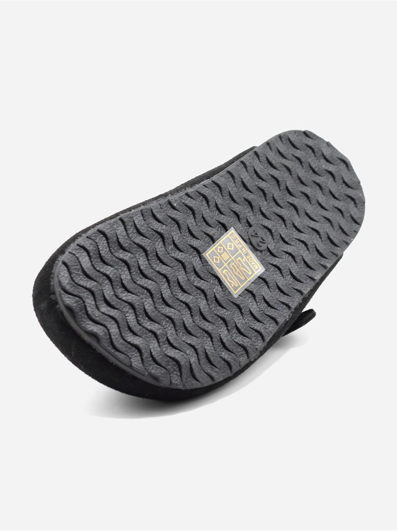 Mules Bébé à scratch - Rock and Joy Noir - Kiabi