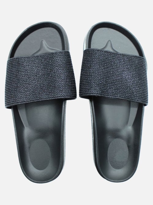 Mules brillantes Kebello - Kiabi