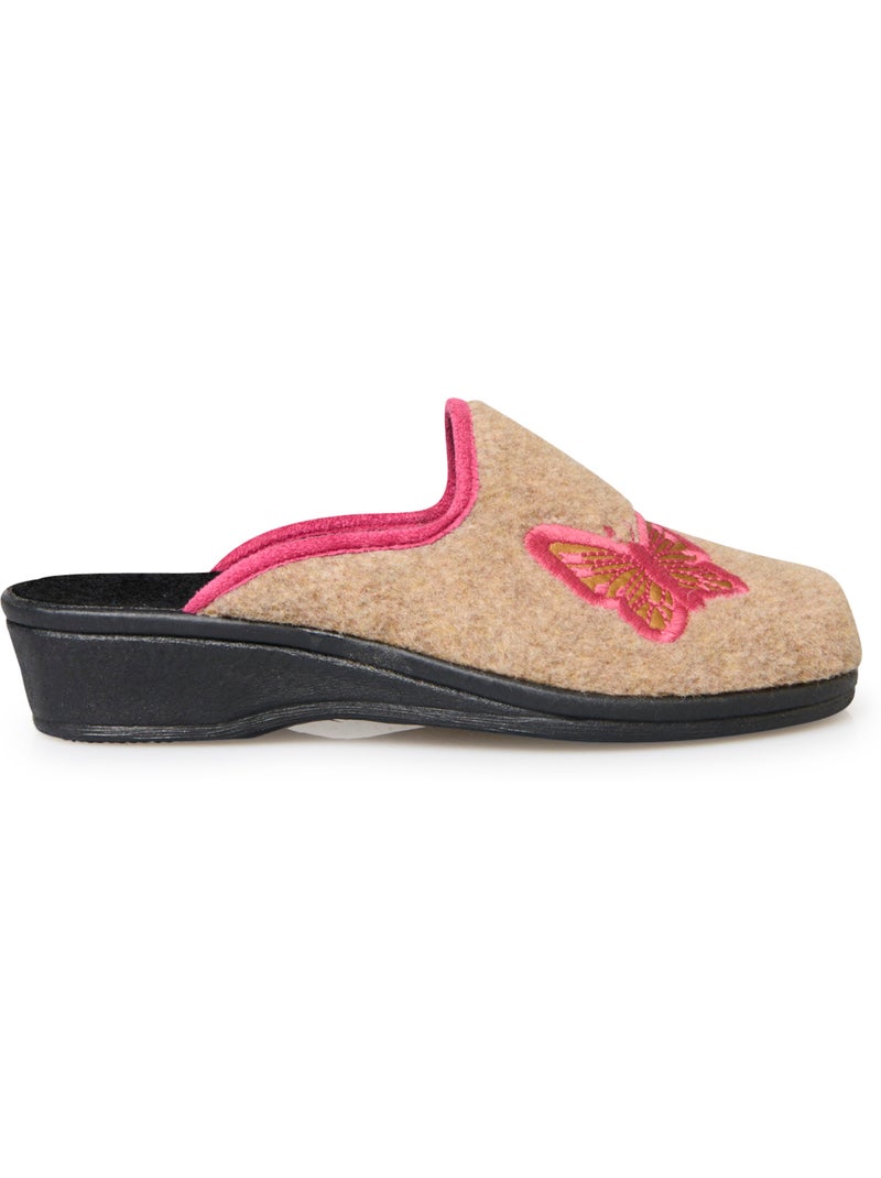 Mules brodées - PEDICONFORT Beige - Kiabi
