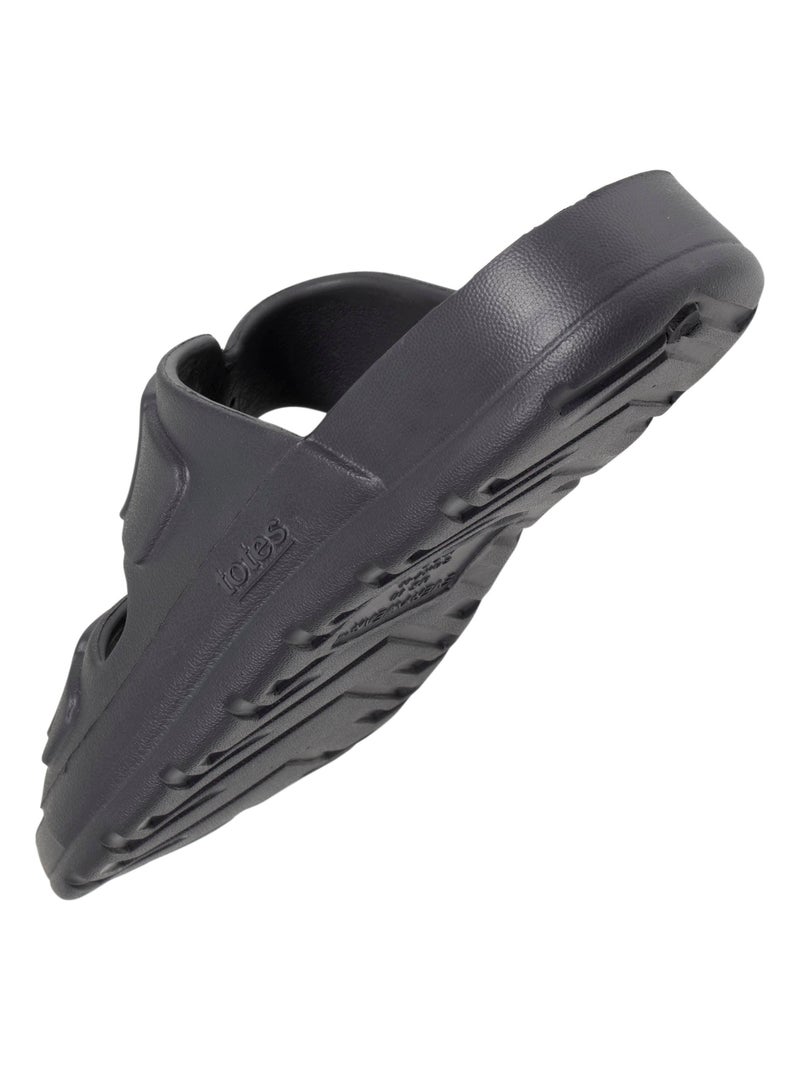 Mules claquettes 2 brides Gris - Kiabi