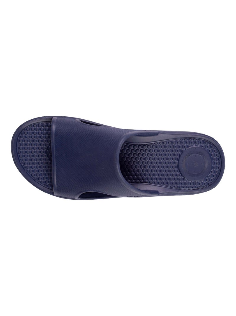 Mules claquettes Ajourée  Isotoner Bleu marine - Kiabi