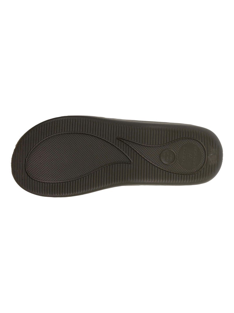 Mules claquettes ajourée  Isotoner Kaki - Kiabi
