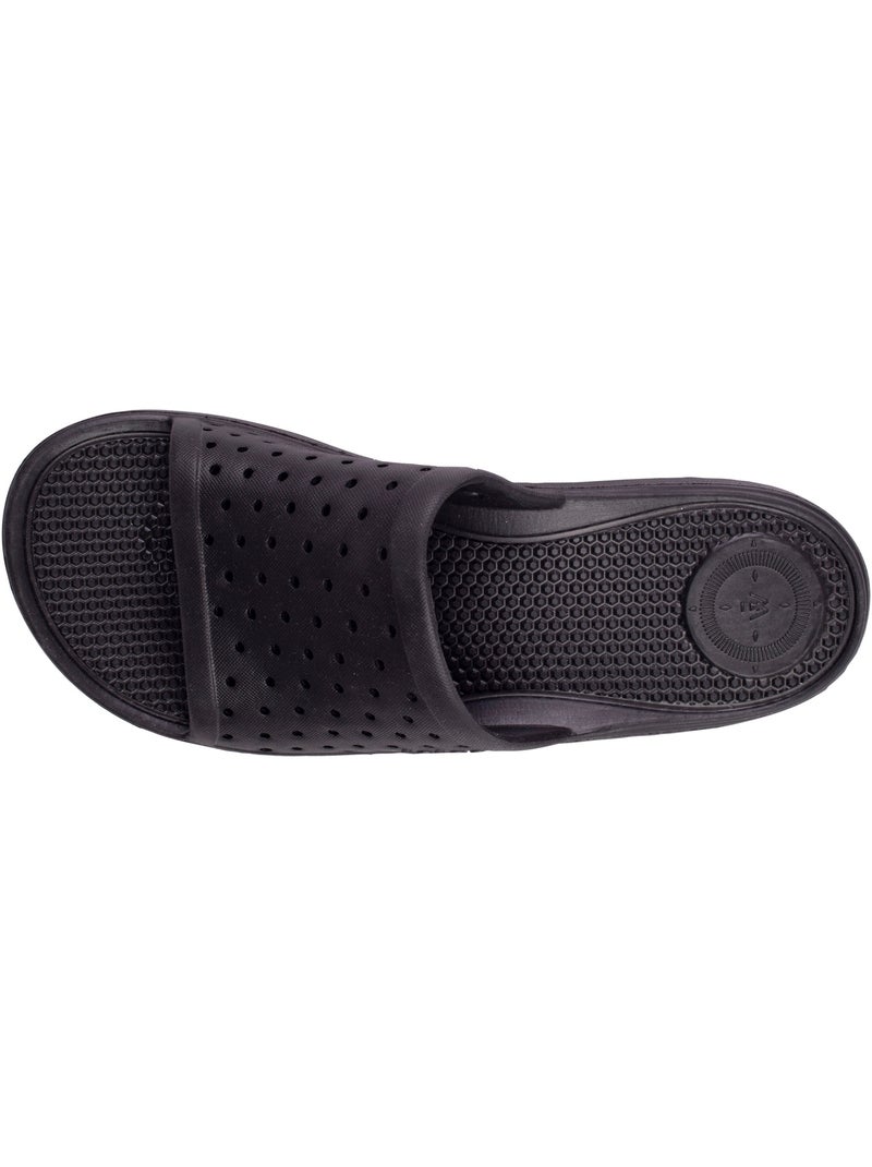 Mules claquettes Ajourée, ultra confortables et légères  Isotoner Noir - Kiabi
