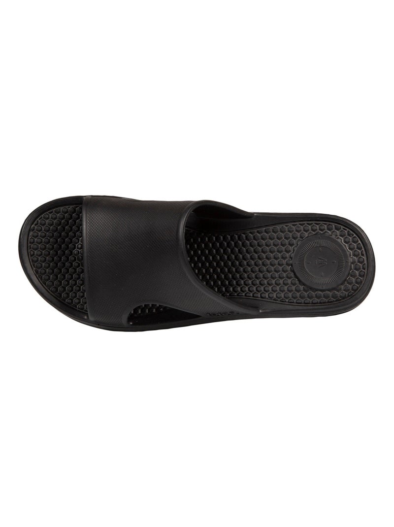 Mules claquettes Ajourée, ultra confortables et légères, sandale été plage et piscine  Isotoner Noir - Kiabi