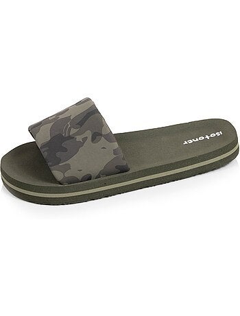 Mules claquettes ultra confortables, faciles à enfiler isotoner