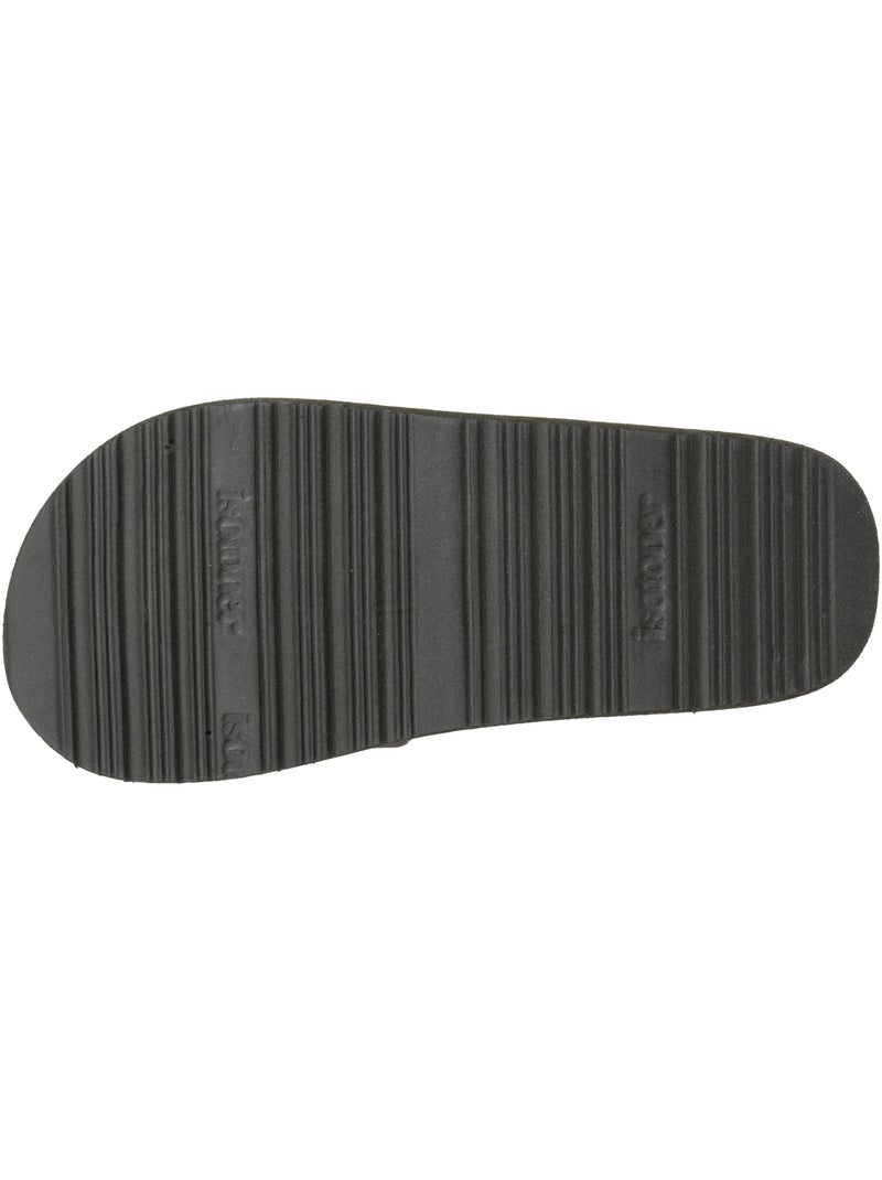 Mules claquettes sandale de plage, piscine, confort quotidien  isotoner Vert kaki clair - Kiabi