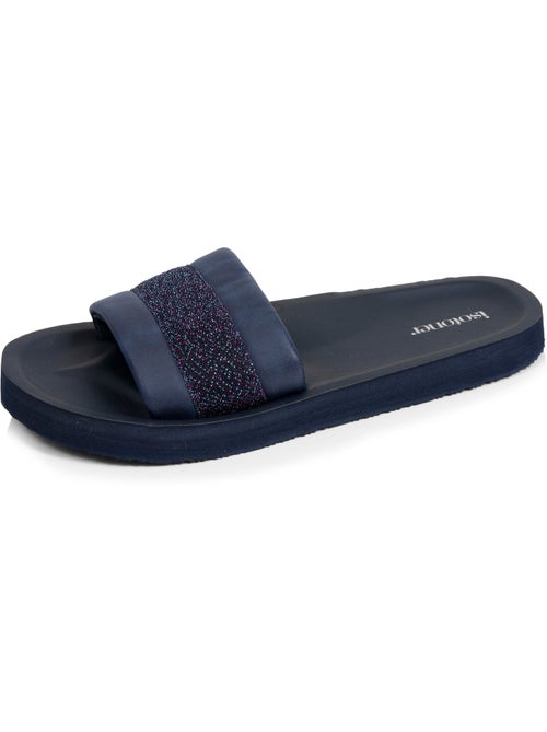 Mules claquettes Sandales Plage d'été, Semelles Eva légères et confortable  Isotoner - Kiabi
