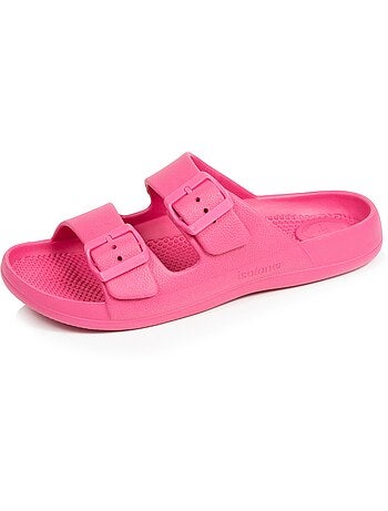 Mules claquettes ultra confortables, faciles à enfiler Isotoner