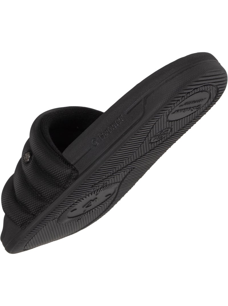 Mules claquettes souples, légères, résistantes à l'affaissement et durable.  isotoner Noir - Kiabi