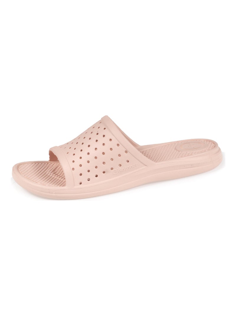 Mules claquettes ultra confortables et légères  Isotoner Beige - Kiabi