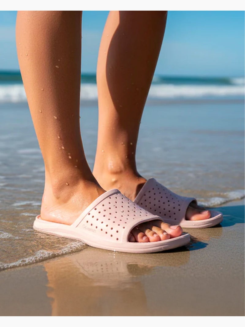Mules claquettes ultra confortables et légères  Isotoner Beige - Kiabi