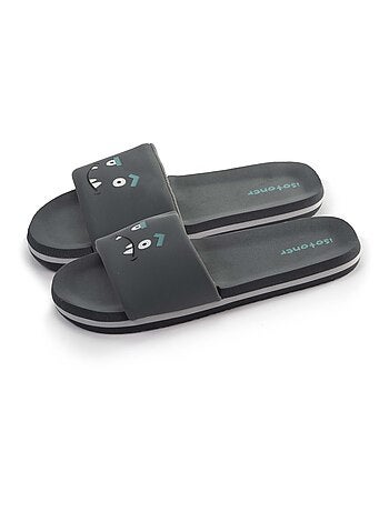 Mules claquettes ultra confortables, faciles à enfiler Isotoner
