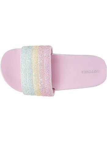 Mules claquettes sandale de plage, piscine, confort quotidien isotoner