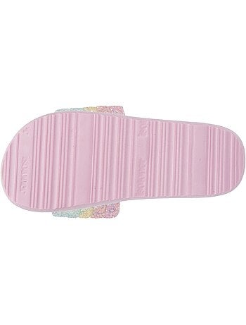 Mules claquettes sandale de plage, piscine, confort quotidien isotoner