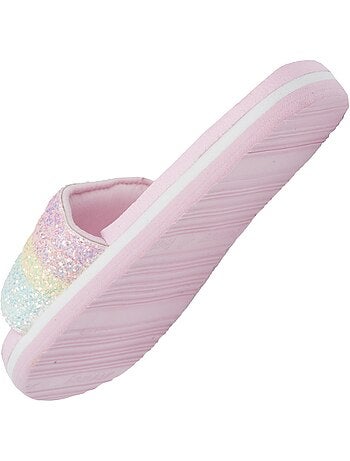 Mules claquettes sandale de plage, piscine, confort quotidien isotoner