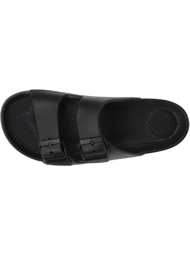 Mules claquettes ultra confortables, faciles à enfiler  Isotoner Noir - Kiabi