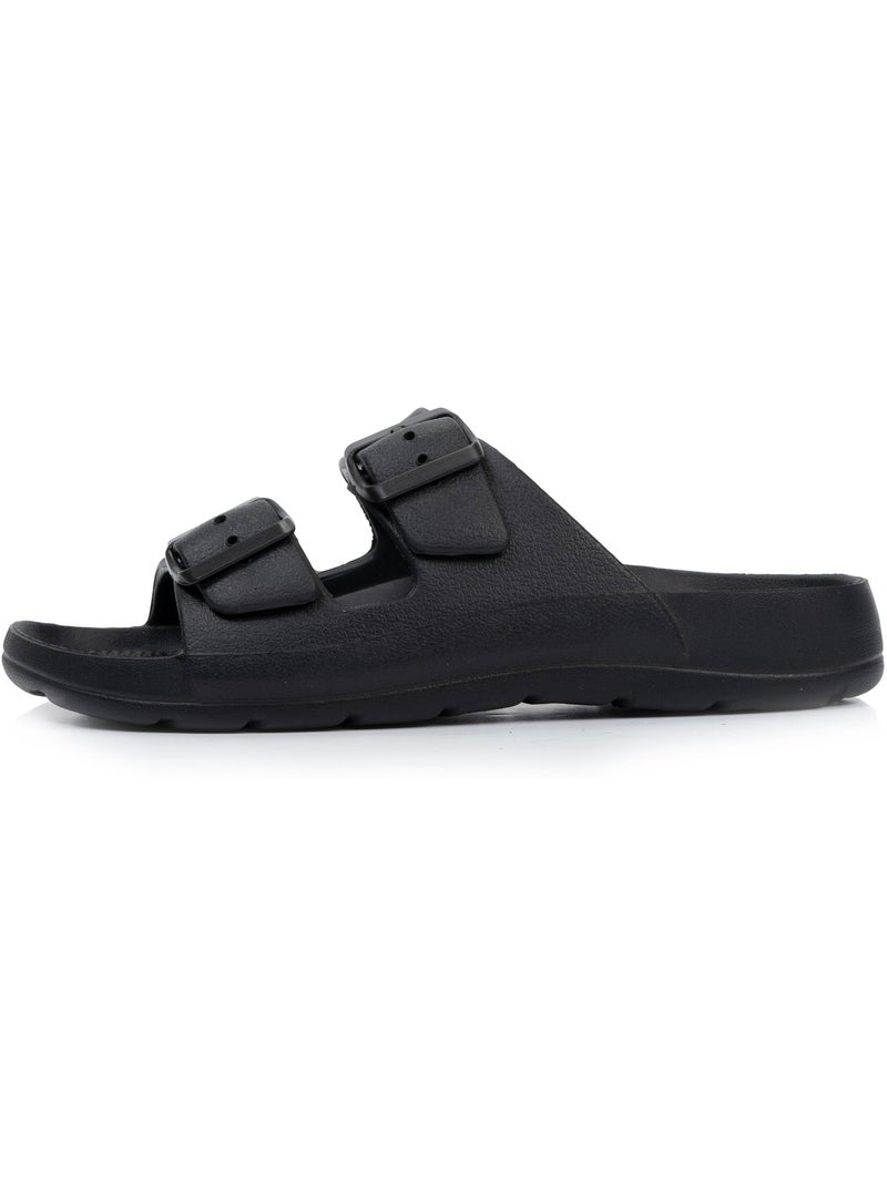 Mules claquettes ultra confortables, faciles à enfiler  Isotoner Noir - Kiabi