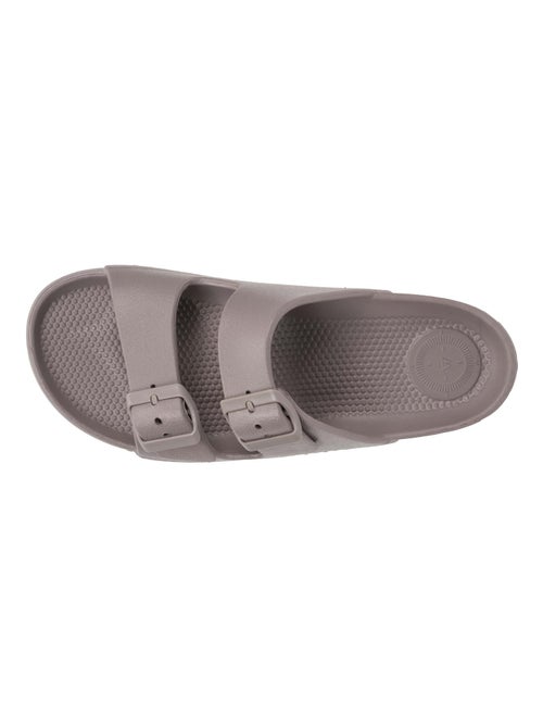 Mules claquettes ultra confortables, faciles à enfiler  Isotoner - Kiabi